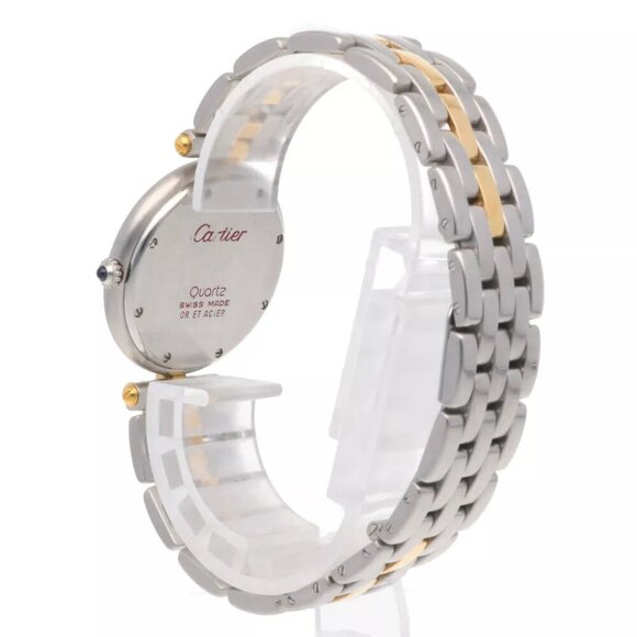 CARTIER PANTHERELM Watches Stainless Steel K18 yellow gold 1 row used - Picture 5 of 10